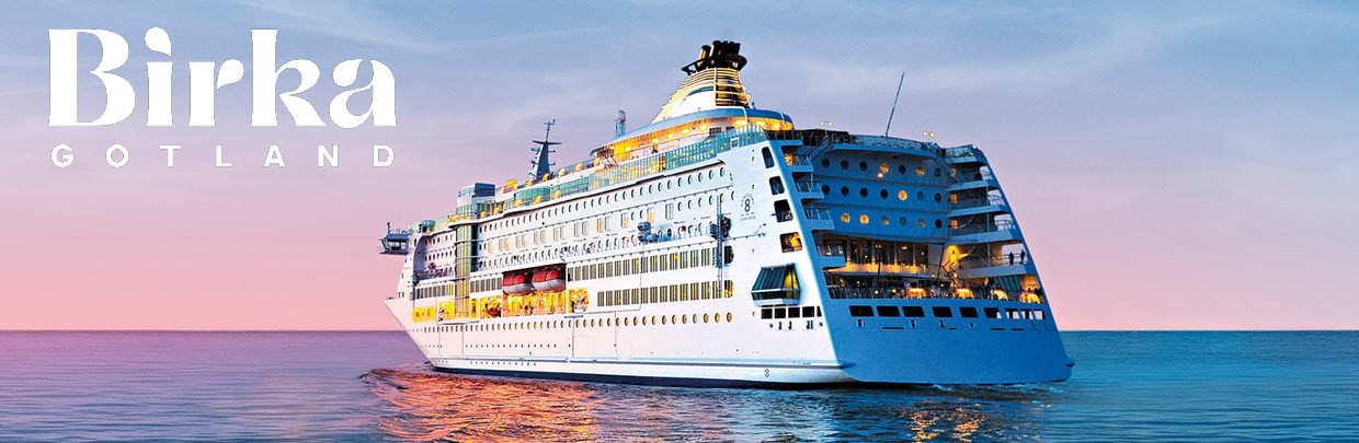 Fina Birka Gotland på Östersjön