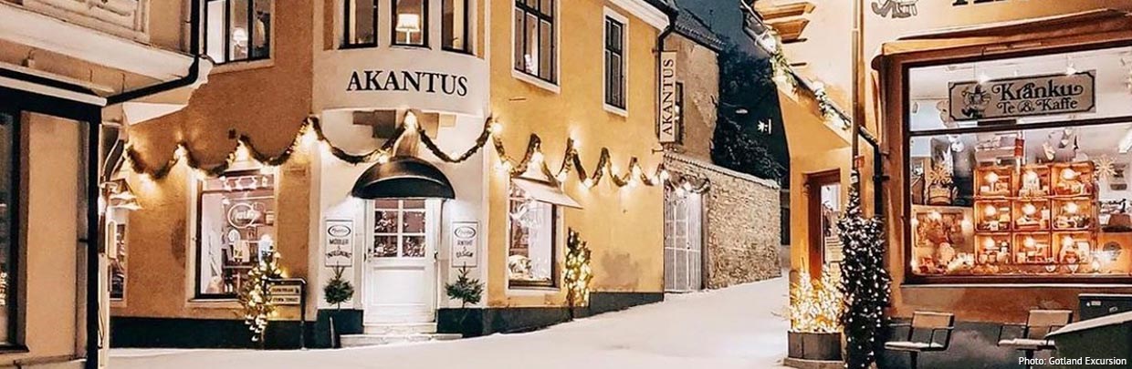 Adventskryssning till Visby med Birka 3 dagar